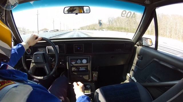 Whippled LTD LX Runs 10.1 @ 136 mph on 93 octane смотреть онлайн