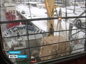Траулер "Янтарный" доставил в Мурманск первые 3350 тонн мойвы
