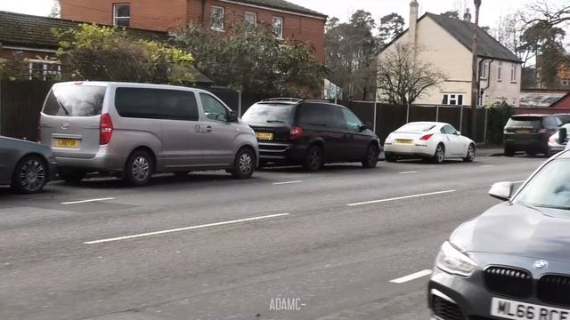 The WIDEST Nissan GT-R Shows Ferrari Who's Boss! смотреть онлайн