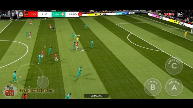 DLS2024 INDONESIA vs ATLETICO MADRID DI TVONE - DREAM LEAGUE SOCCER 2024