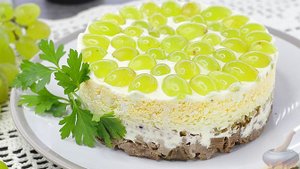 Сытнее, чем с курочкой.
САЛАТ "ТИФФАНИ" С ГОВЯДИНОЙ