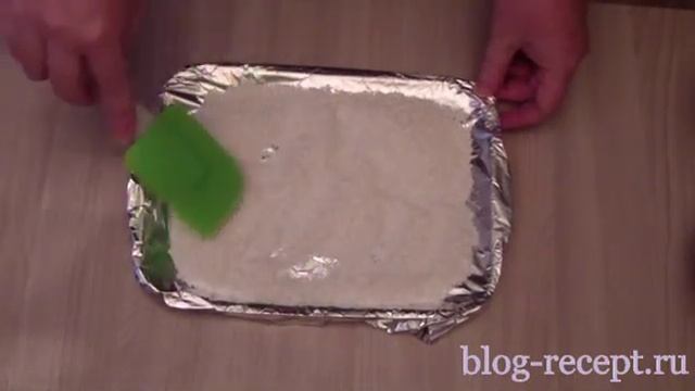 Овсяные пирожные с кокосовым кремом смотреть онлайн