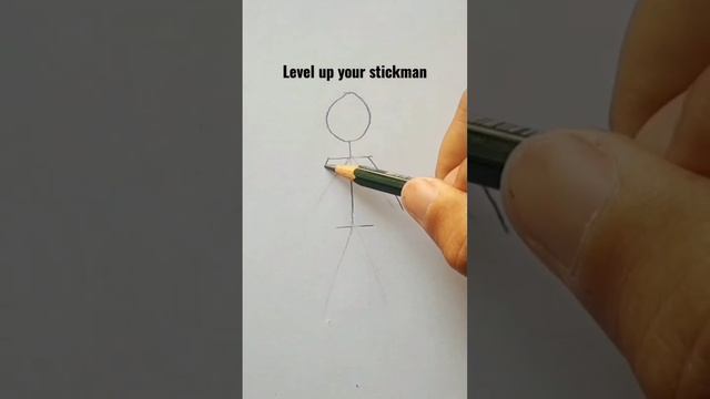 Level up your stickman#anime #drawing #sketch #stickman #drawingtutorial #learntodraw