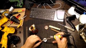 Ремонт шуруповерта Einhell, востановление полевого транзистора..mp4