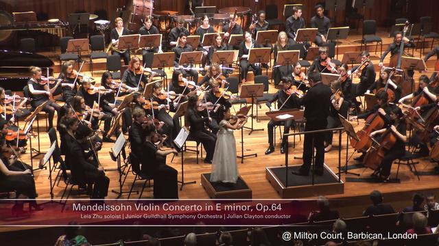 Mendelssohn Violin Concerto in E Minor | Leia Zhu смотреть онлайн