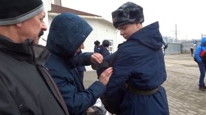 Проводы гвардейца Д.Ломакина