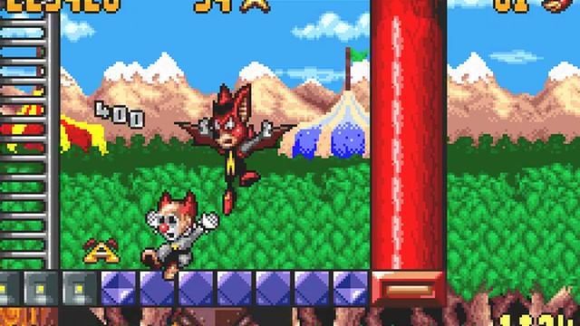 Aero the Acro-Bat: Rascal Rival Revenge (Game Boy Advance) полное прохождение