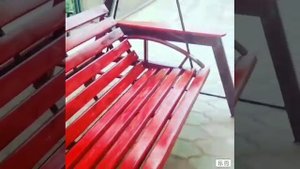 Качели садовые своими руками