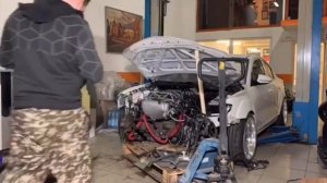 Мазда 3 бк, установка двигателя, полный привод