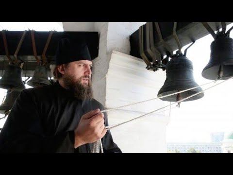 Иеродиакон Роман (Огрызков), колокольный звон в храме прп.Серафима Саровского, г.Голицыно