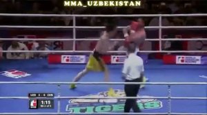 Узбекский боксёр Бектемир Меликузиев