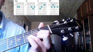 ЖУКИ – Батарейка / Разбор песни на гитаре для начинающих (Без баррэ)