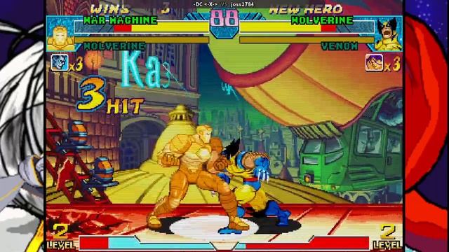 Marvel vs Capcom DC X vs Joss2784 Fightcade pt 1 смотреть онлайн