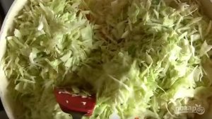 Ленивый пирог с капустой на кефире