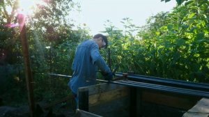 Строим курятник. Металлический каркас. часть 1