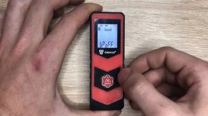 КАК ПЕРЕКЛЮЧИТЬСЯ С ФУТОВ НА МЕТРЫ - Лазерный дальномер DEKO LDR-30m - мини-инструкция