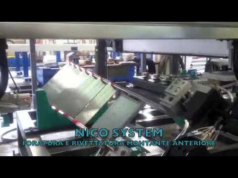 Автоматическая линия для сборки переднего каркаса стремянки смотреть онлайн