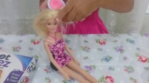 Детская краска для волос ?Красим волосы ?Игра для детей ? Видео для детей.?