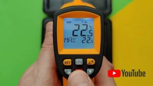 Инфракрасный термометр  BENETECH GM900. Измеряем температуру от -50 до +950 °C || #brainplus