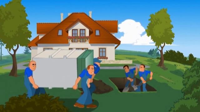 Септик без откачки и запаха. Я рекомендую станцию очистки сточных вод ТОПАС от "Эко Дан Групп". смотреть онлайн