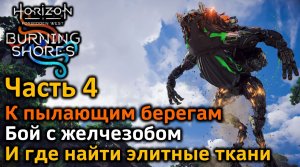 Horizon Forbidden West | DLC Пылающие берега | Часть4 | К пылающим берегам | Бой с желчезобом