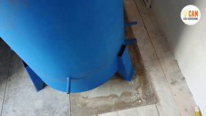 Теплоаккумулятор атмосферного типа для твердотопливного котла, на 1000 литров!