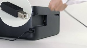 How to Connect a Printer and a Personal Computer Using USB Cable (Epson ET-2750) NPD5827