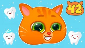 Суровый КОТИК БУБУ №42. Салон красоты. Красивые зубки. Мультик ИГРА про котят на канале Хвостик ТВ