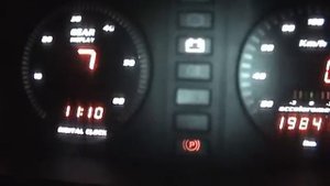 Handmade Car Dashboard VAZ 2107 / Приборная панель ВАЗ 2107, на микроконтроллере (ночное видео)