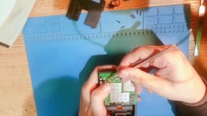 мелкий ремонт терминала verifone V240m (разъём)