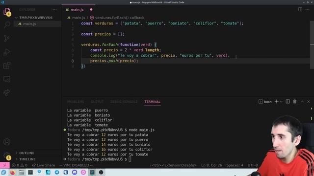 forEach y map – JavaScript hecho fácil смотреть онлайн