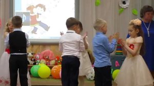 Танец на выпускном в детском саду