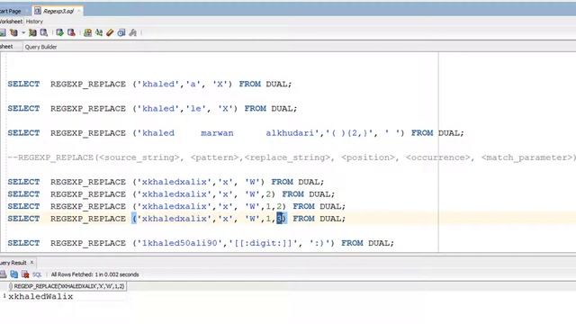 Regular Expressions in oracle part 3/ Arabic смотреть онлайн