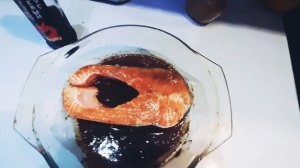 ?стейк из сёмги, форели или лосося