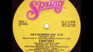 Fantasy - He's Number One