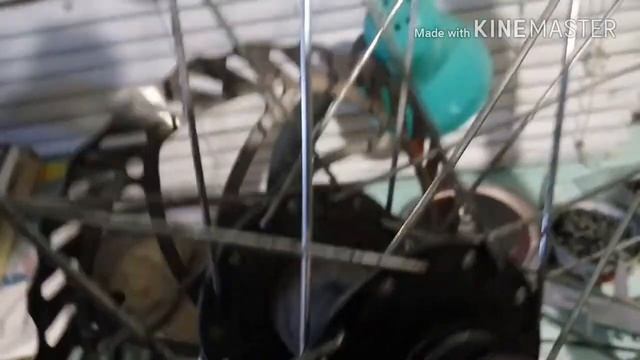 Если нет велосипедных спиц по размеру колеса.Выход есть! смотреть онлайн