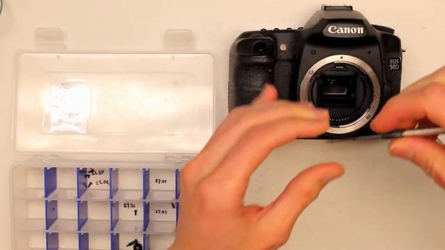 Canon 50D Disassembly - Shutter Button Replacement