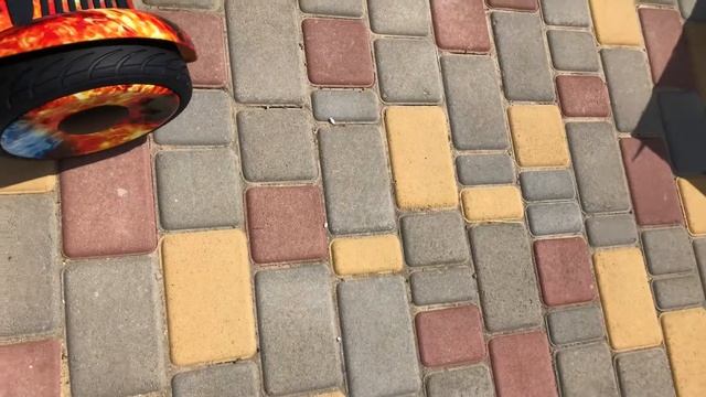 Гироскутер гироборд Огонь и лёд 10,5 дюймов колесо fire and Ice смотреть онлайн