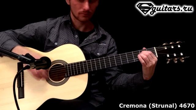 Обзор классической гитары: Cremona 4670 (Strunal 4670) смотреть онлайн