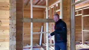 Каркасные перегородки в деревянном доме