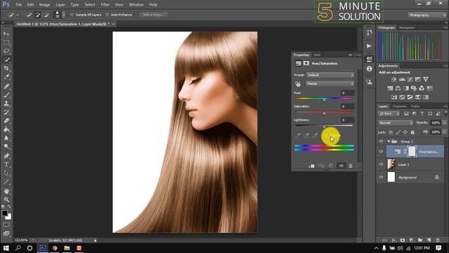 How to change hair color in photoshop 2023 смотреть онлайн