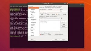 install putty on ubuntu 18.04