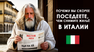 5 причин почему вы не снимите хату в Италии