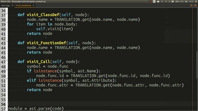 Translate source code API to another language with AST (POC) смотреть онлайн