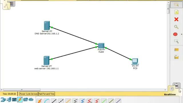 Cisco Packet Tracer Tutorial - Configure DNS Server смотреть онлайн