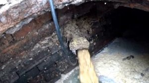 Прочистка засора в ванной - вода будут уходить легко, почистим налёт и мыло с труб.