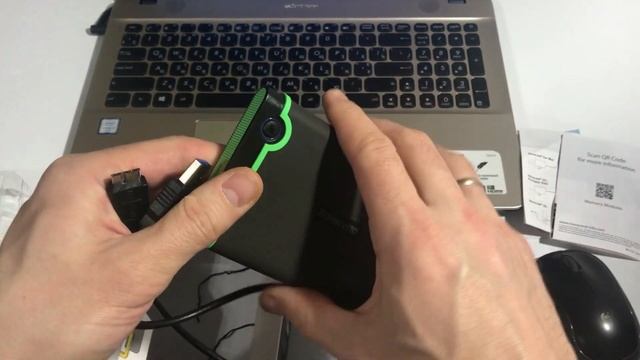 Обзор внешнего жесткого диска Transcend StoreJet 25M3S 1TB смотреть онлайн