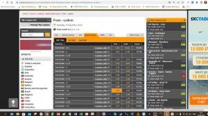 СТРАТЕГИЯ ЗА ТОЛПУ НА САЙТЕ ODDS PORTALL