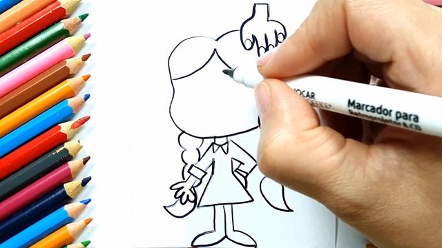 Cómo Dibujar y Pintar a Miércoles de la Familia Addams смотреть онлайн