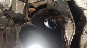 Опель Астра. Сварка внутренний арки. Финиш